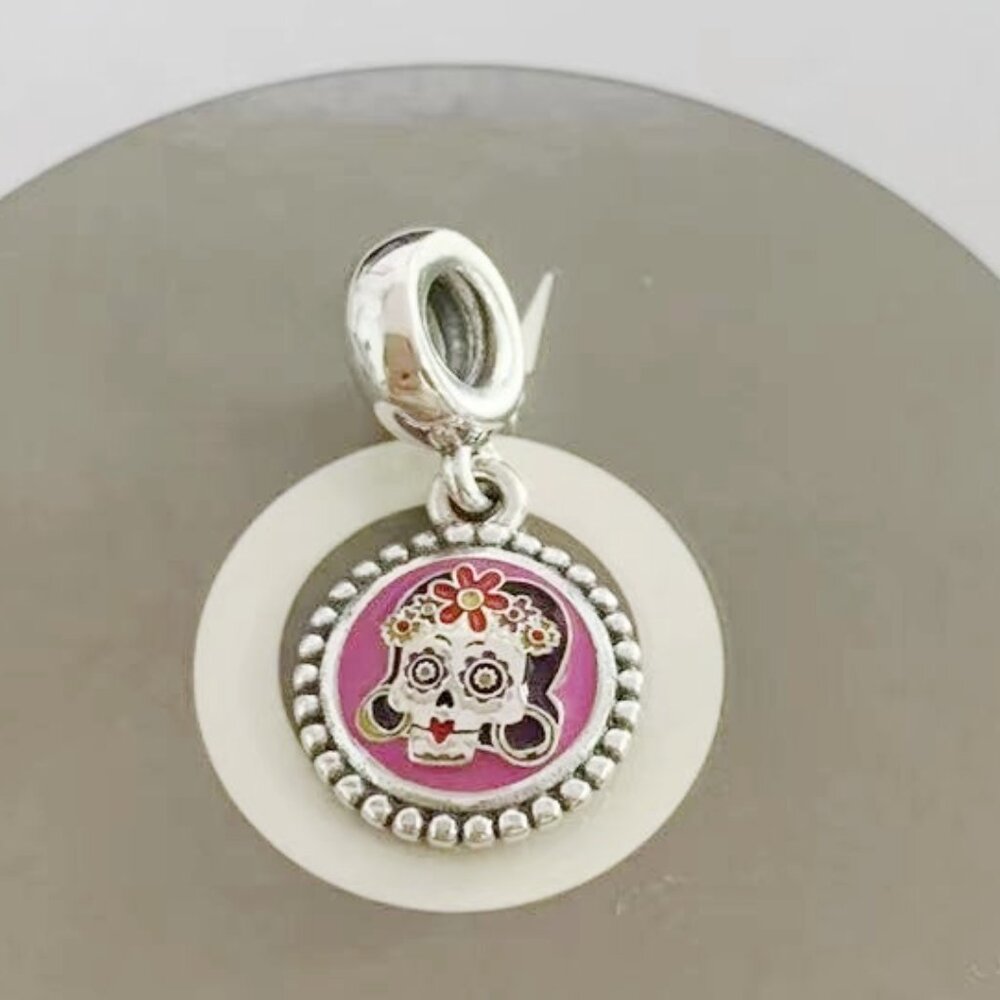 Pandora Day Of The Dead Calavera Dangle Mexico Exclusive Charm